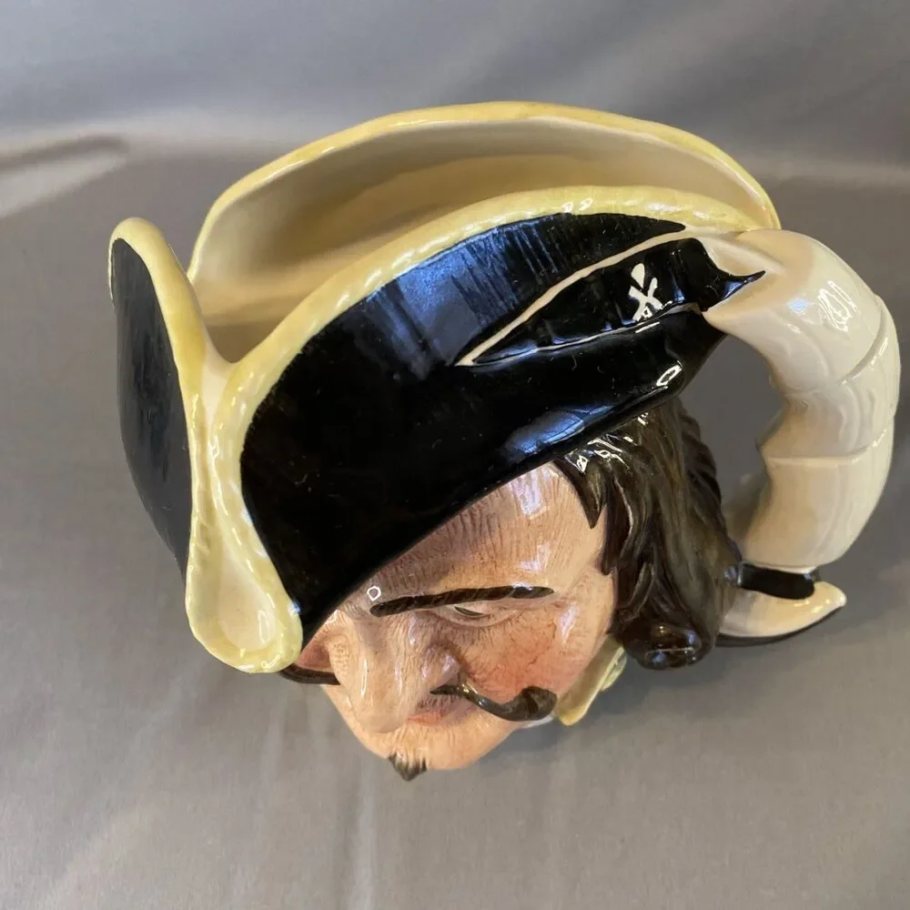Vintage 1957 Royal Doulton Capt. Henry Morgan 7